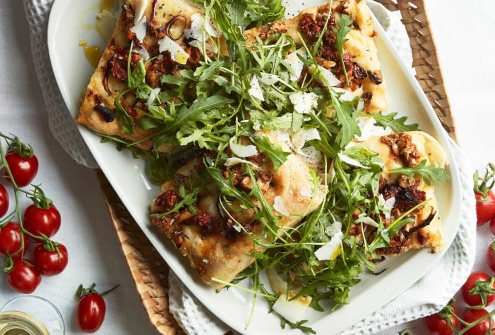 Tomato Sardine Focaccia