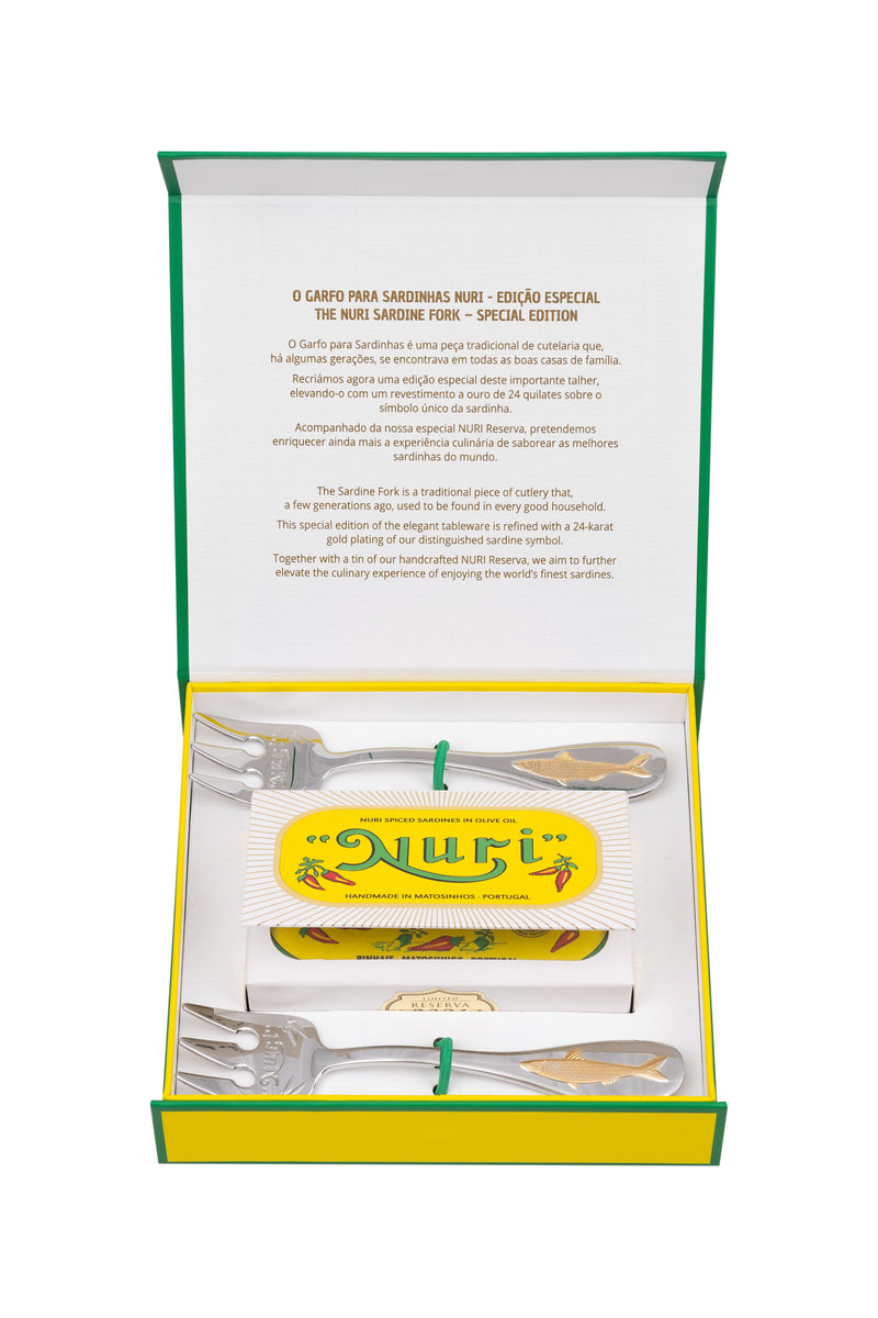 New Nuri Sardine Fork – Special Edition (English & Portuguese)