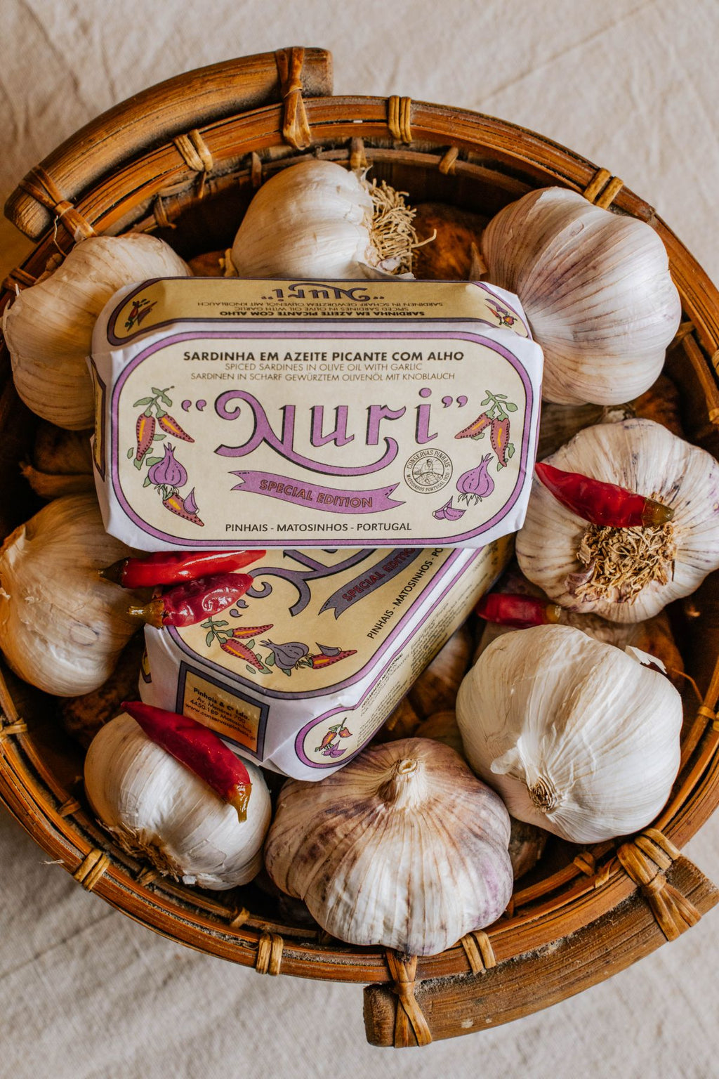 NURI Spiced Sardines with Garlic