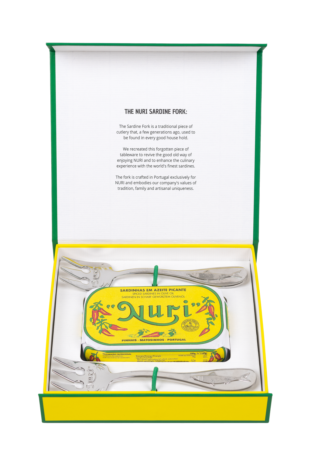 Nuri Fork Giftpack English & Portuguese