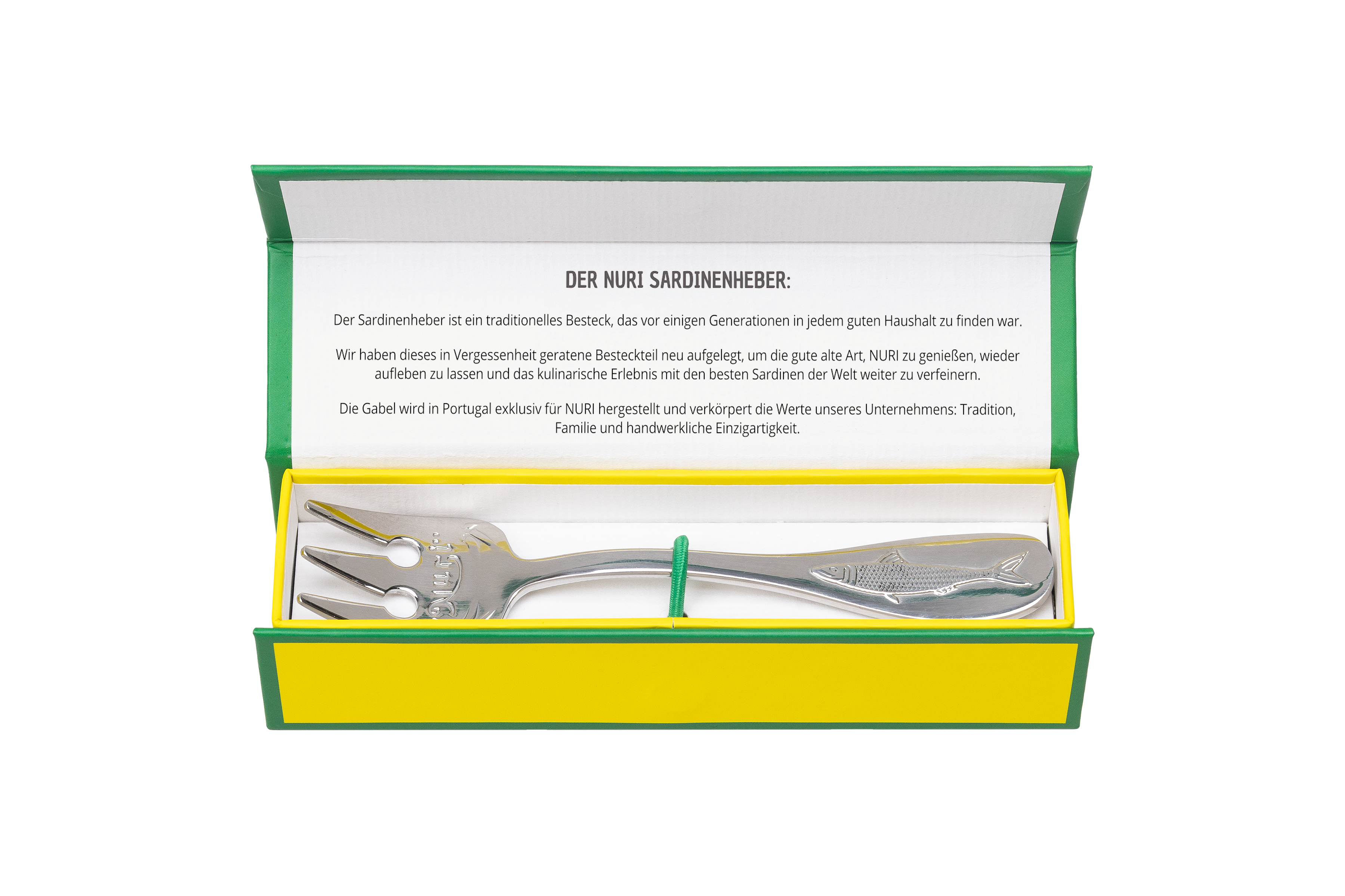 Nuri Sardine Fork German