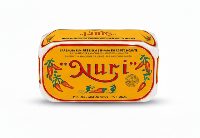 NURI Spiced Skinless and Boneless Sardines in Olive Oil
