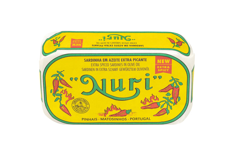 NURI Extra Spiced Sardines in Olive Oil