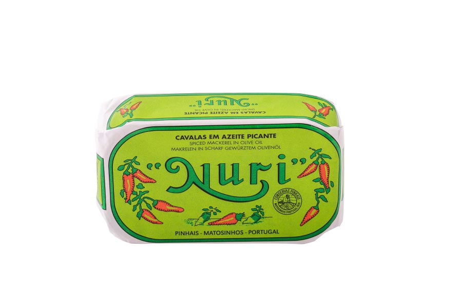 Cavala temperada NURI em azeite