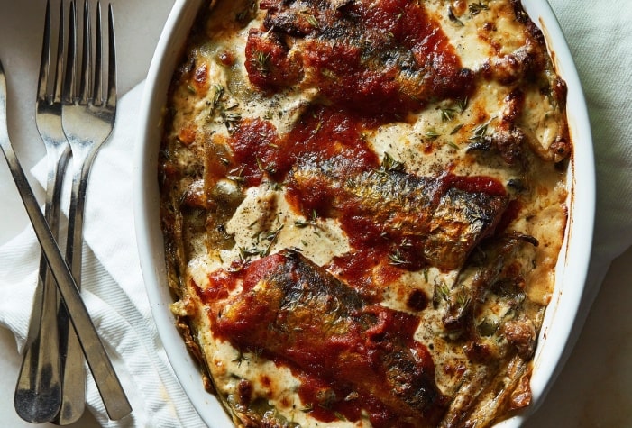 Sardinhas temperadas NURI em molho de tomate